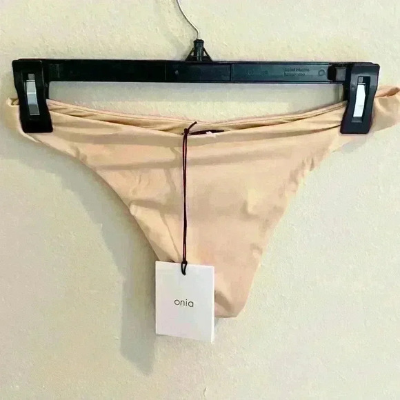 NWT onia Pale Pink Dalia Bikini SET Top & Chiara Bikini Bottom - Picture 12 of 16